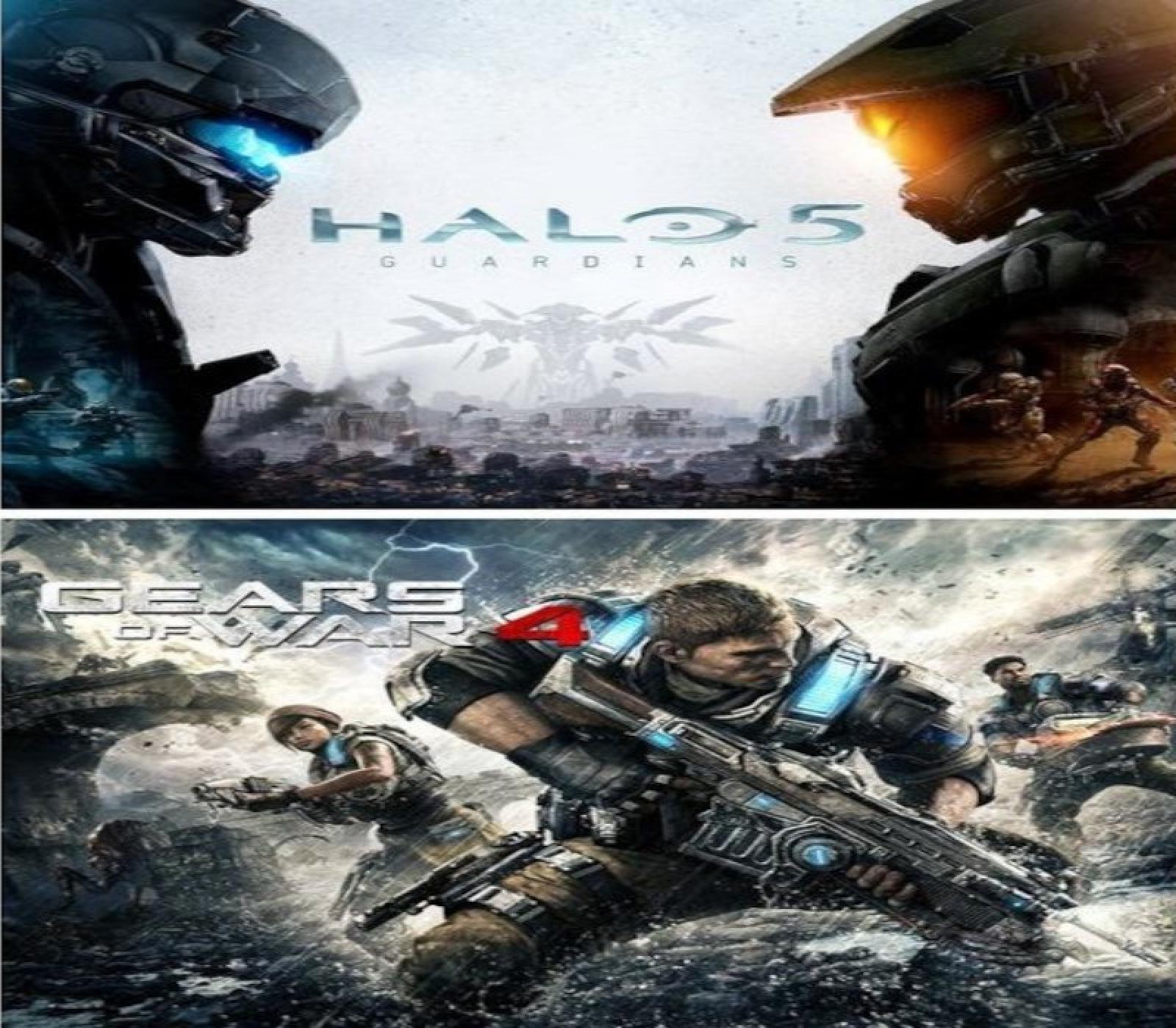 Gears of War 4 and Halo 5: Guardians Bundle AR XBOX One / Xbox Series X|S CD Key