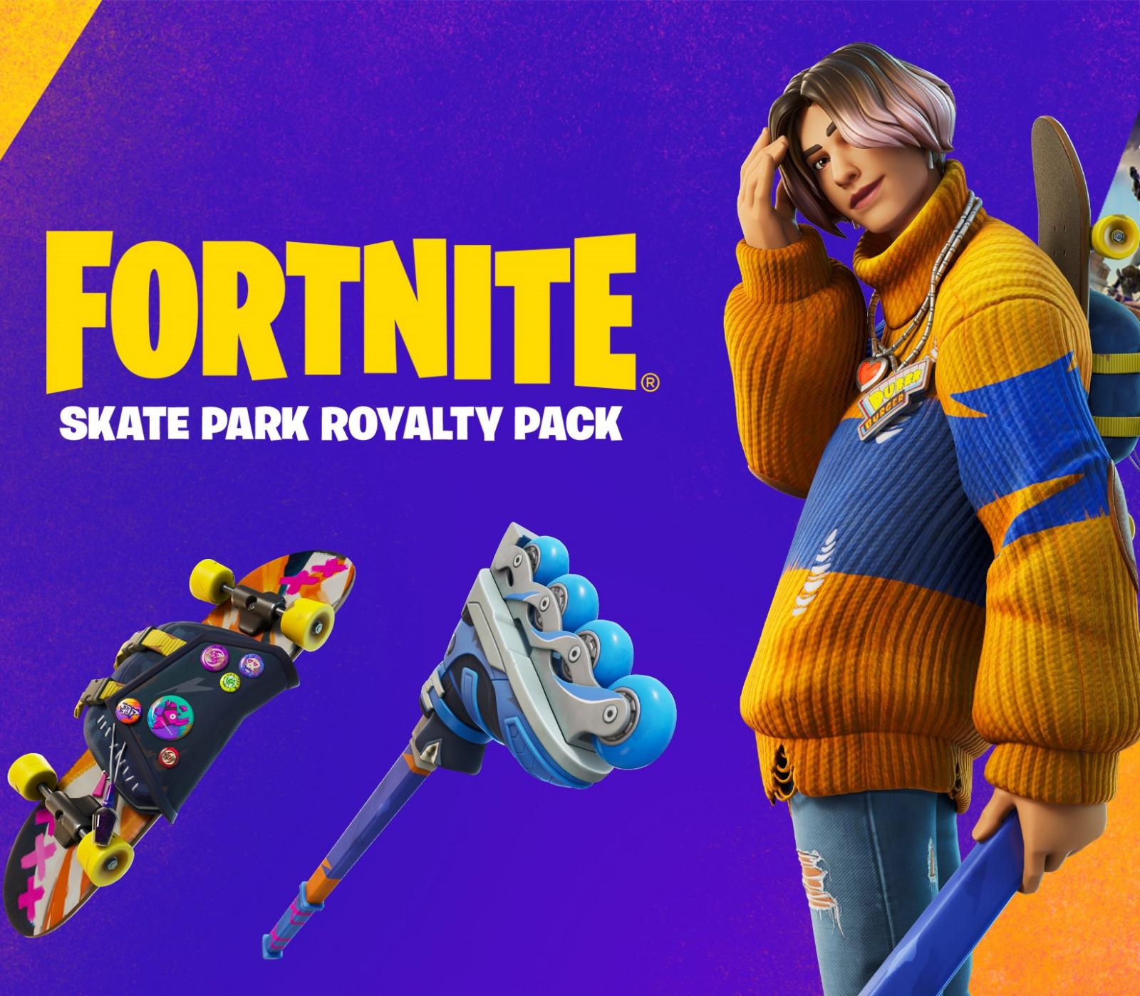 Fortnite - Skate Park Royalty Pack DLC TR XBOX One / Xbox Series X|S CD Key