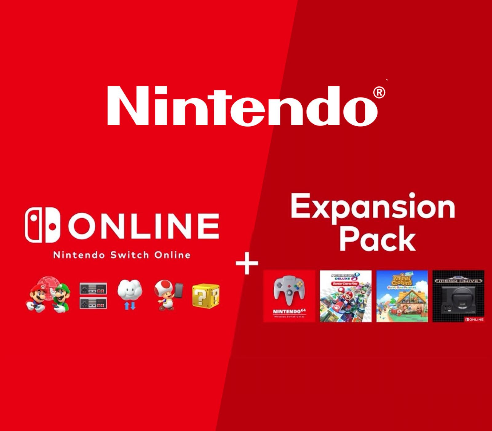 Nintendo Switch Online - 12 Months (365 Days) Family Membership + Expansion Pack CH