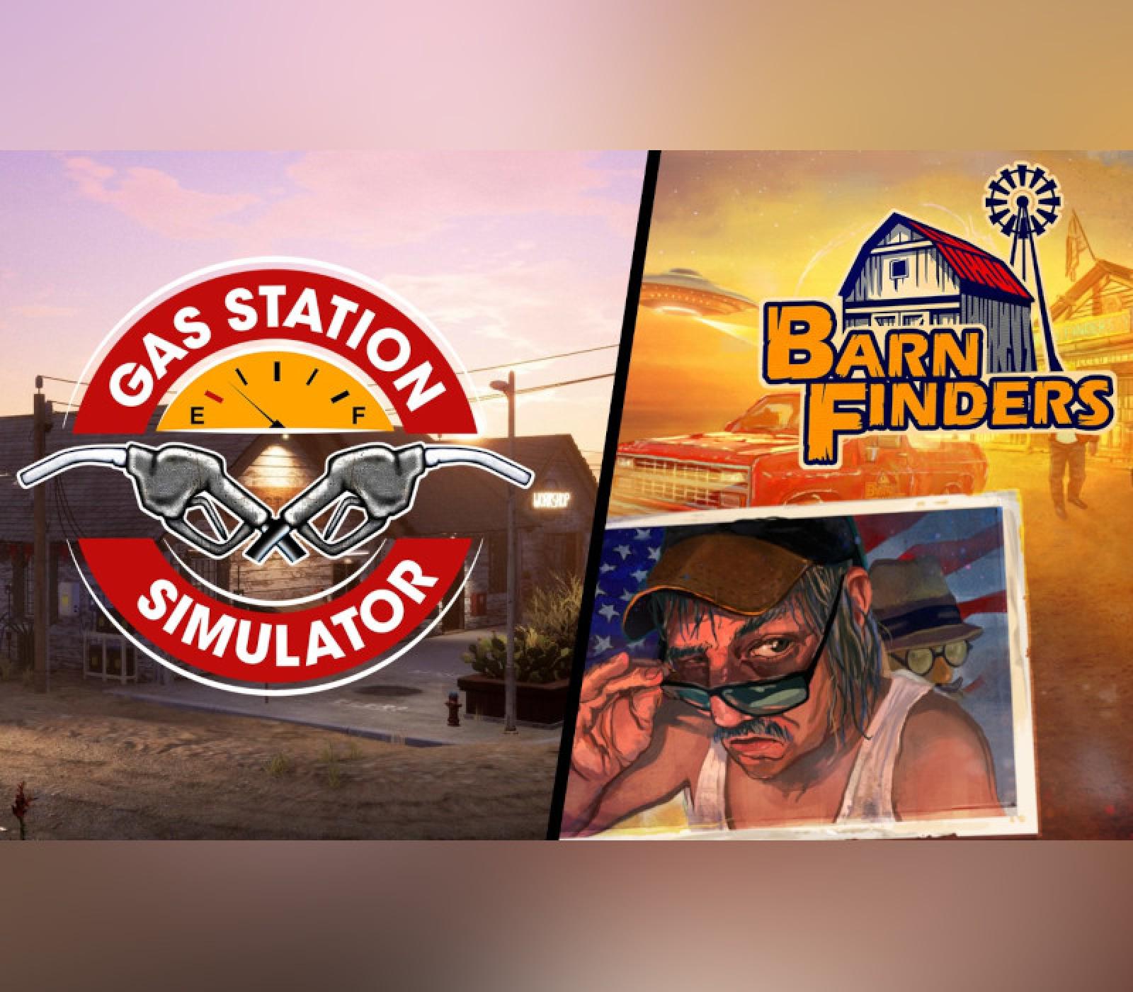 Simulator Pack: Gas Station Simulator and Barn Finders XBOX One / Xbox Series X|S Account