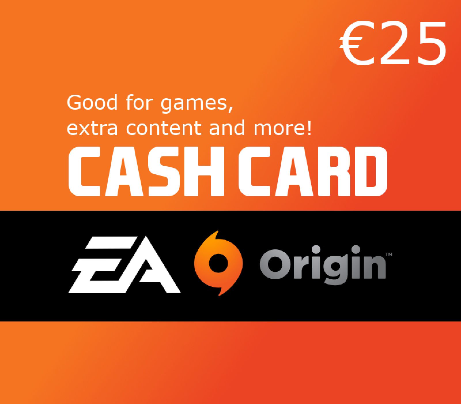 EA Origin €25 Cash Card 