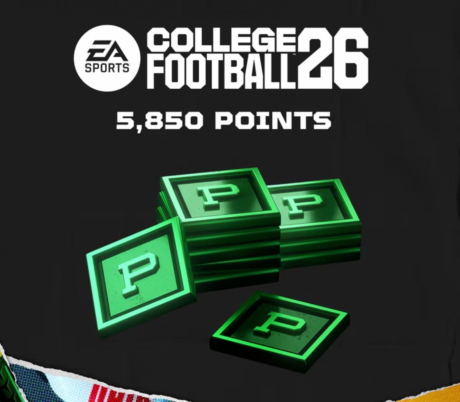 College Football 26 - 5850 Points Xbox Series X|S CD Key