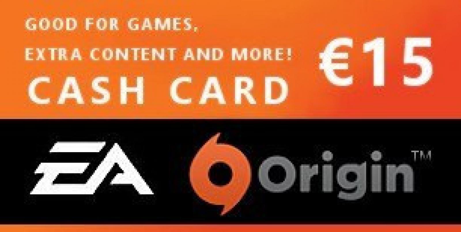 EA Origin €15 Cash Card NL