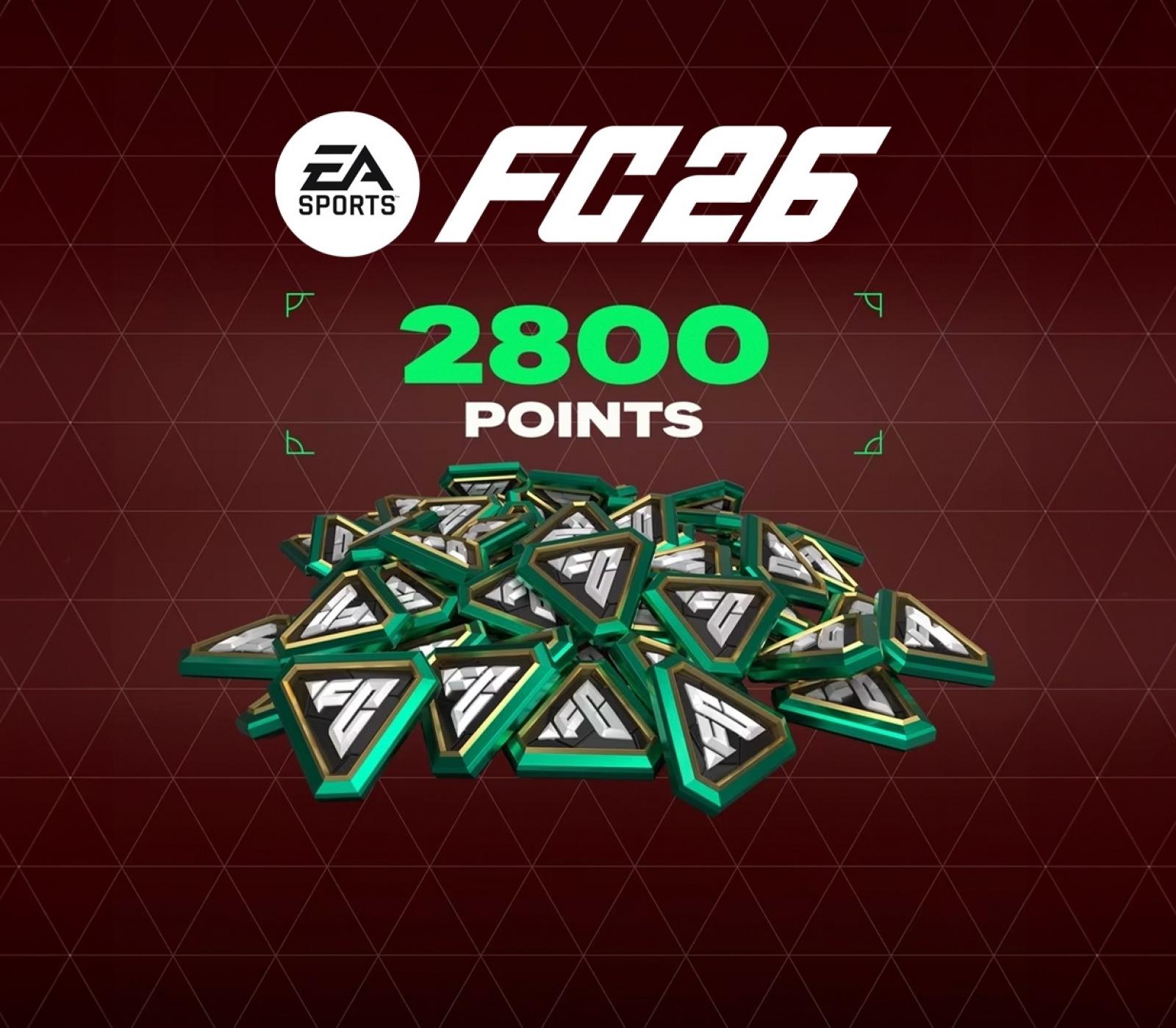 EA SPORTS FC 26 - 2800 FC Points EU PC EA App CD Key