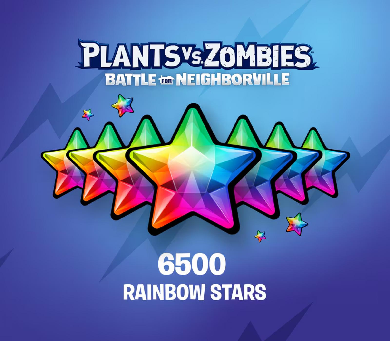 Plants vs. Zombies: Battle for Neighborville - 6500 Rainbow Stars DLC XBOX One / Xbox Series X|S CD Key