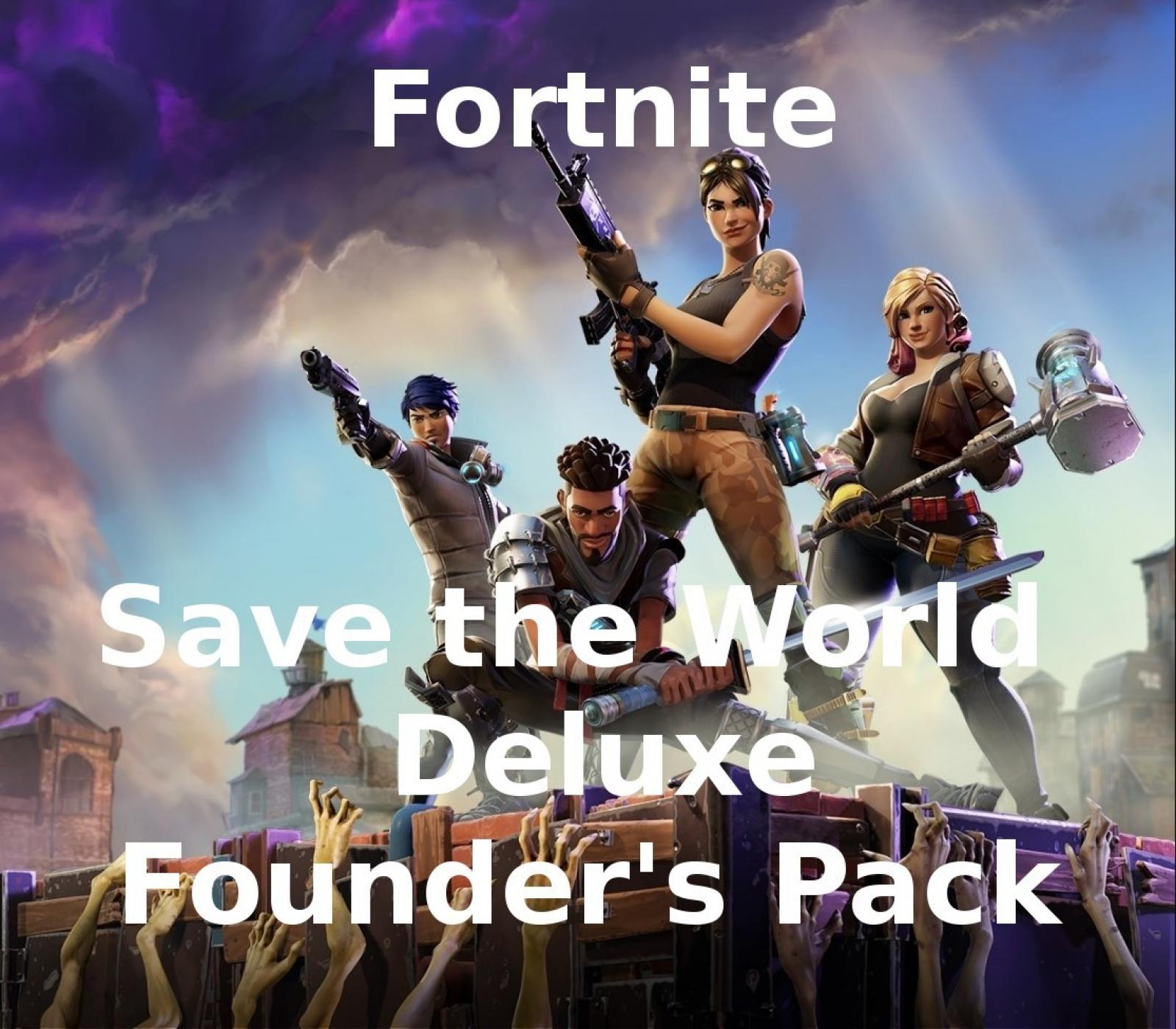 Fortnite: Save the World - Deluxe Founder's Pack DLC US XBOX One CD Key
