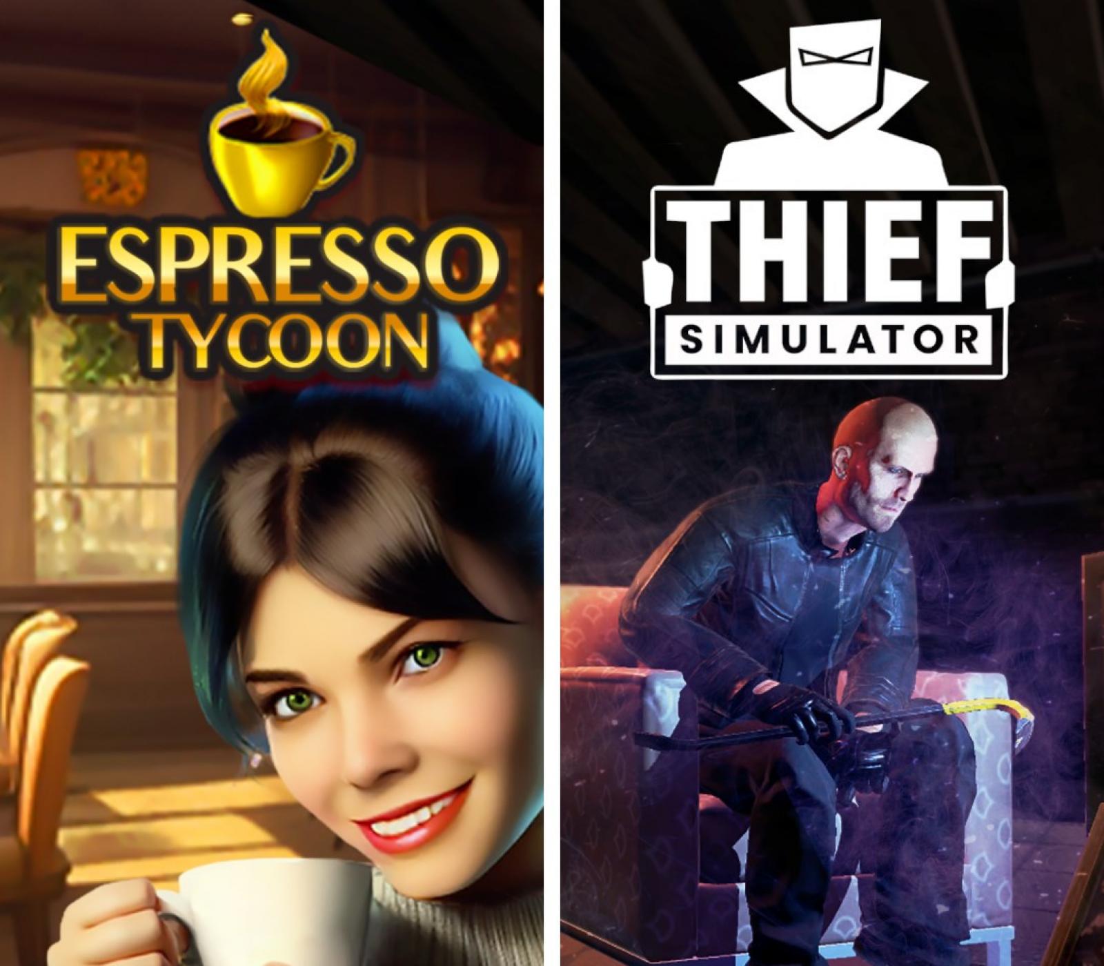 Espresso Tycoon & Thief Simulator XBOX One / Xbox Series X|S Account