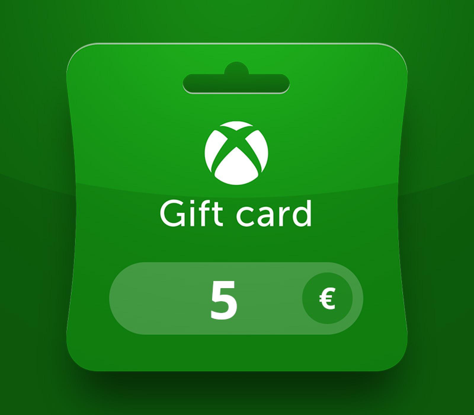 XBOX Live EUR 5 Prepaid Card EU