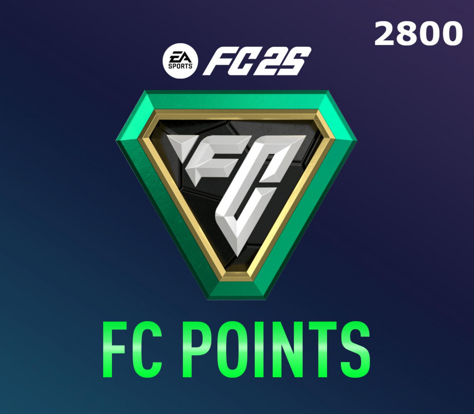EA SPORTS FC 25 - FC Points 2800 EU XBOX One / Xbox Series X|S CD Key