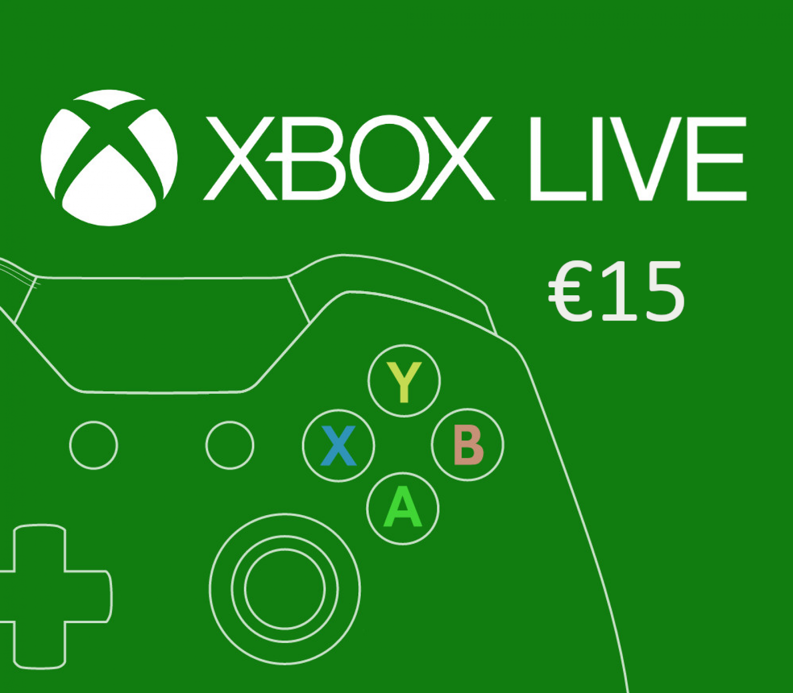 XBOX Live EUR 15 Prepaid Card FI