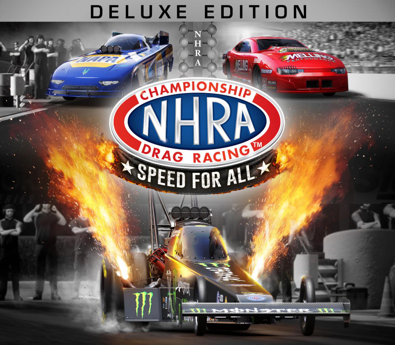 NHRA Championship Drag Racing: Speed For All - Deluxe Edition EU Xbox Series X|S CD Key