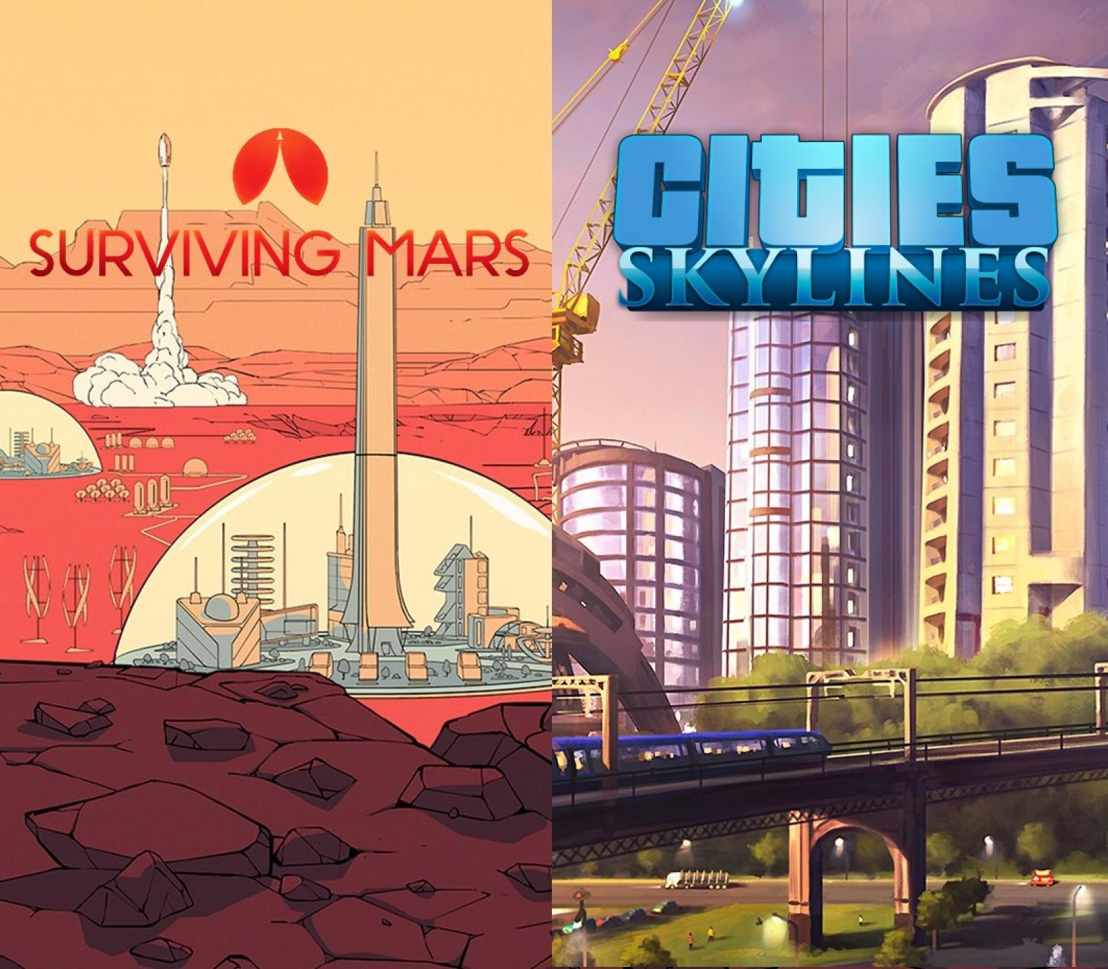 Cities: Skylines + Surviving Mars XBOX One / Xbox Series X|S Account