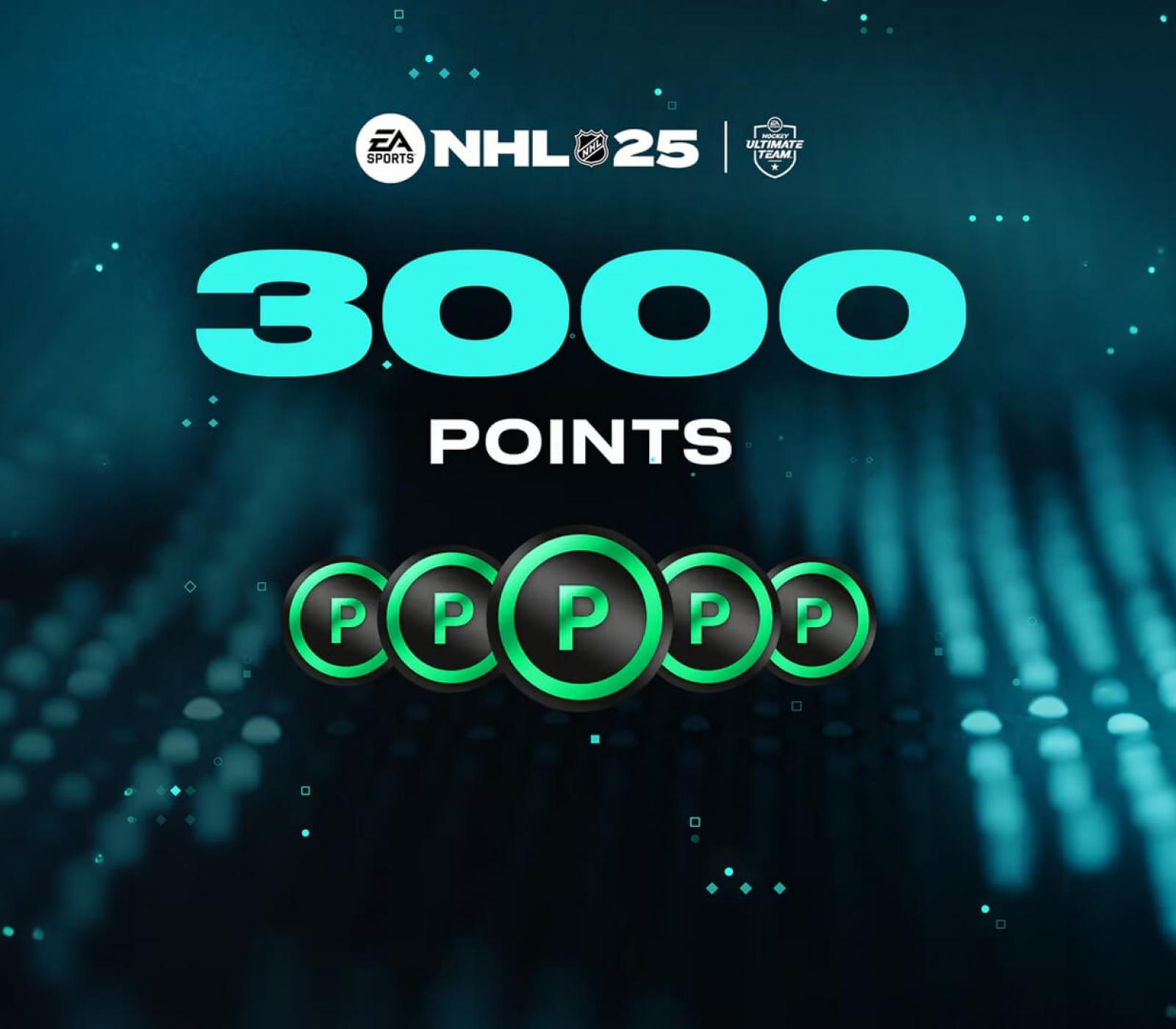 NHL 25 - 3000 NHL Points EU Xbox Series X|S CD Key