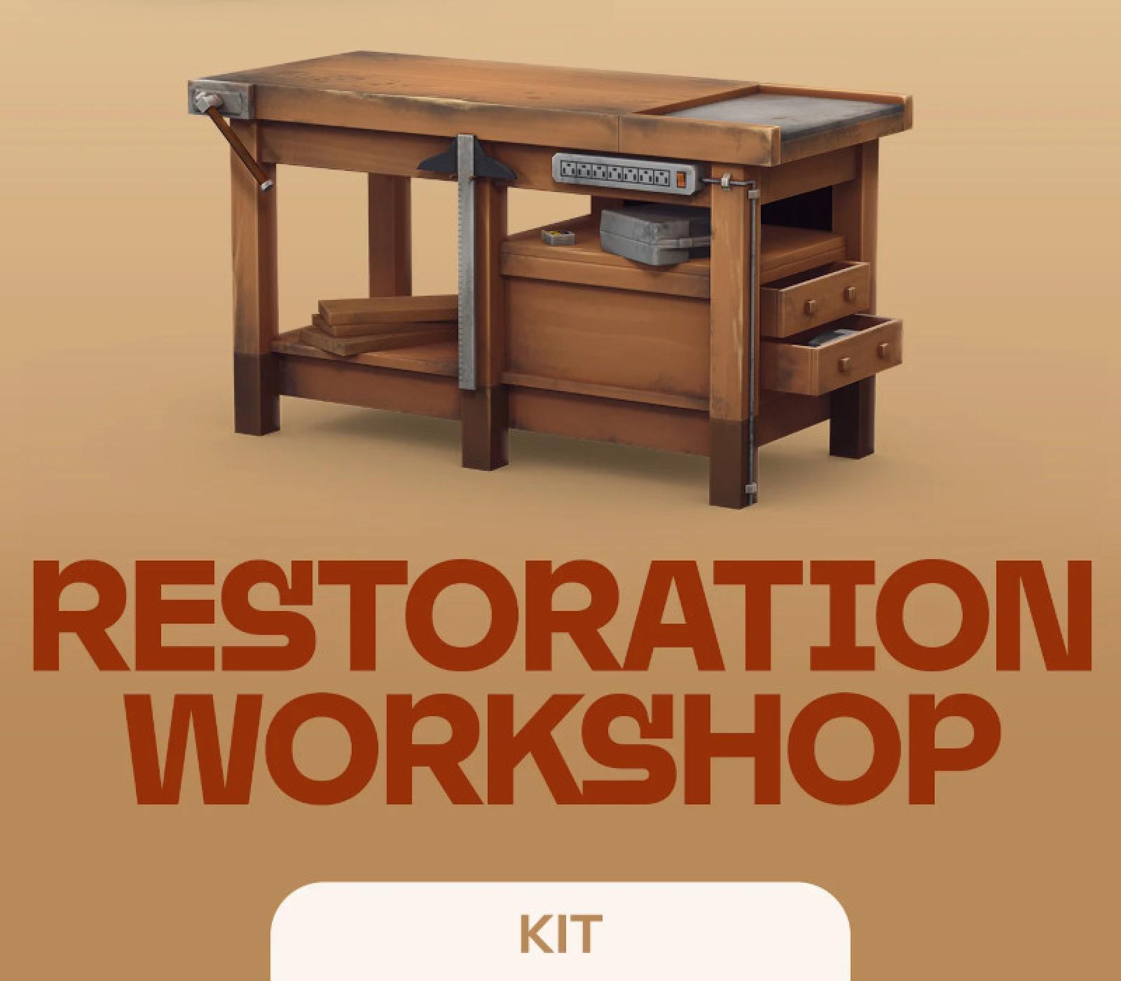  The Sims 4 - Restoration Workshop Kit DLC PC EA App CD Key