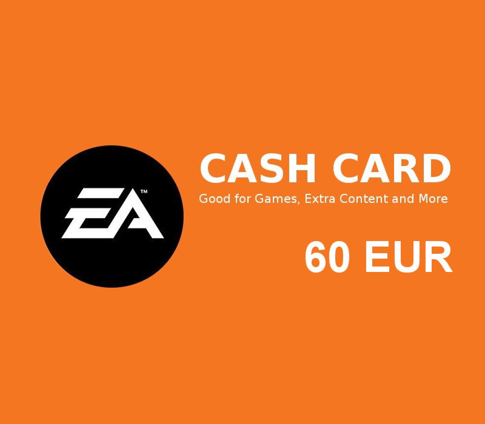 EA Origin €60 Game Cash Card EU