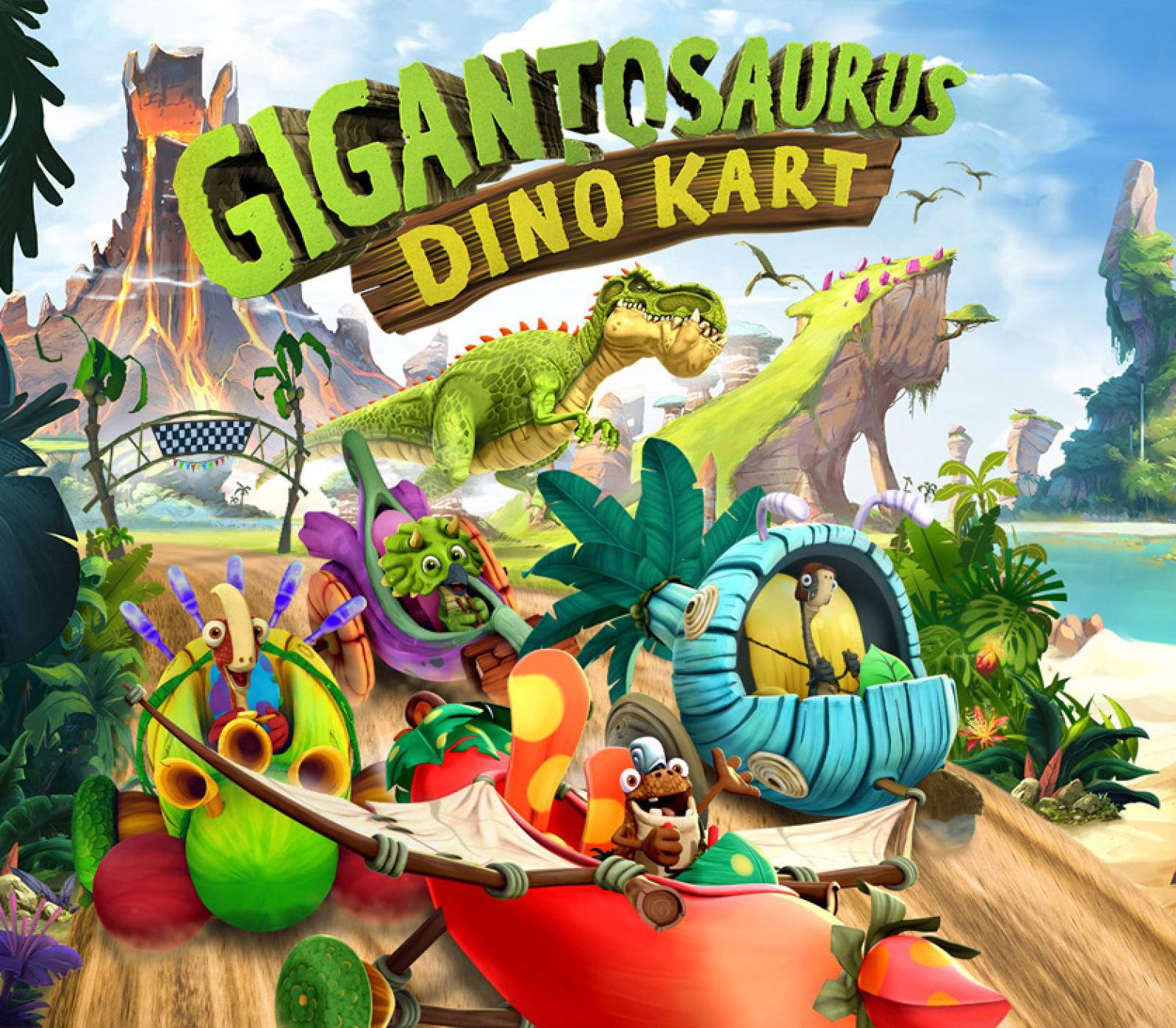 Gigantosaurus: Dino Kart EU XBOX One / Xbox Series X|S CD Key