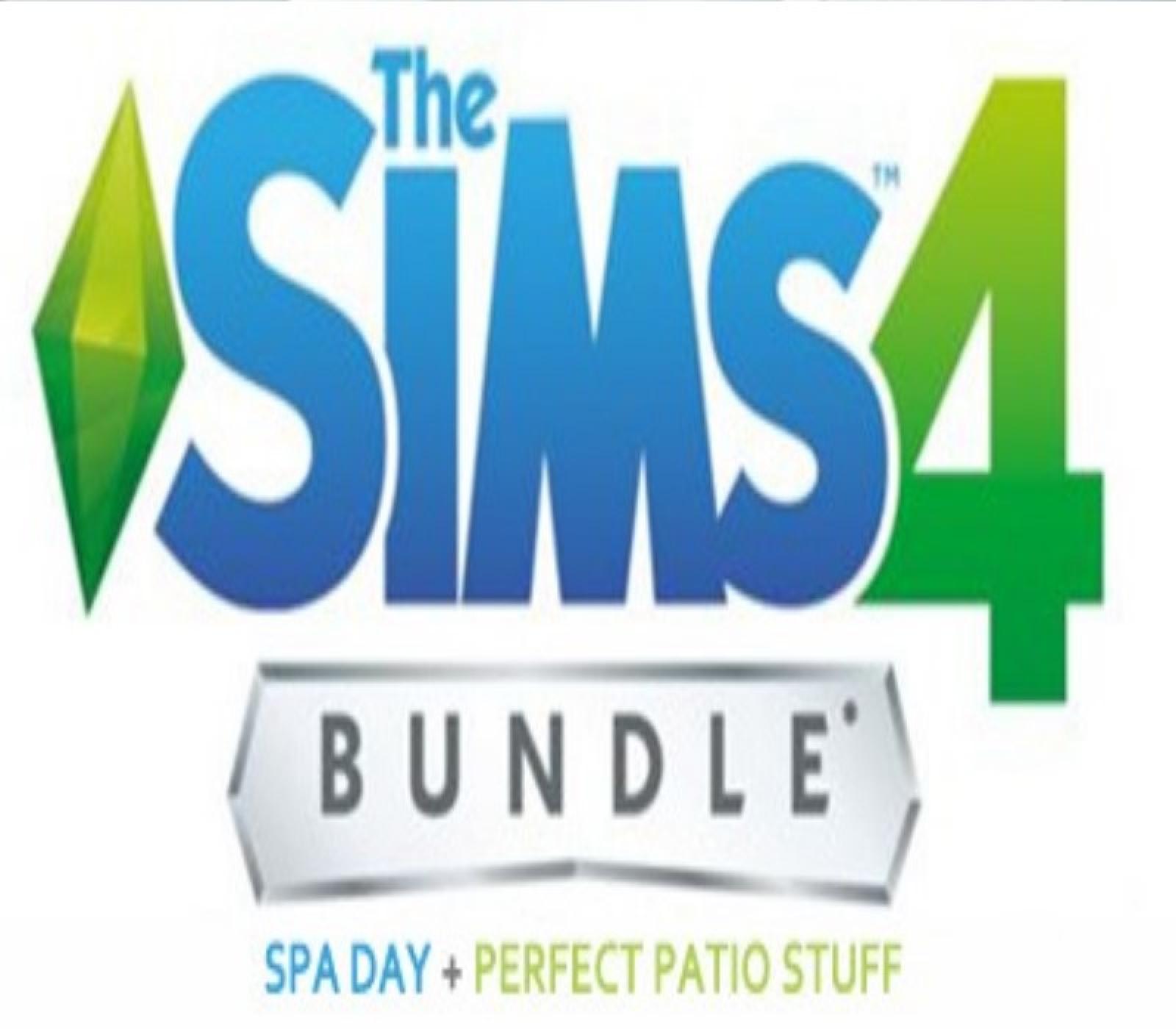 The Sims 4 Bundle: Spa Day + Perfect Patio Stuff + Luxury Party Expansion Pack PC EA App CD Key