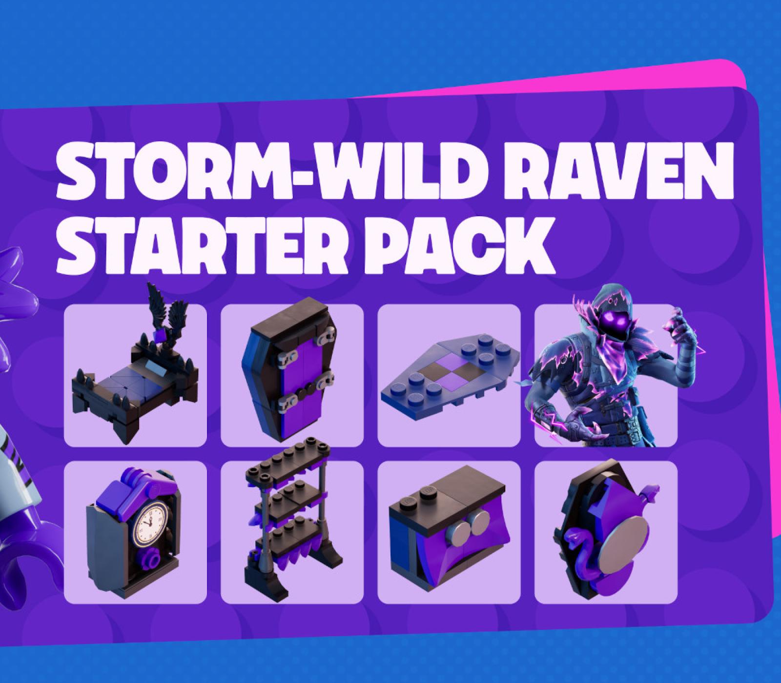 Fortnite - Storm-Wild Raven Starter Pack DLC US XBOX One / XBOX Series X|S CD Key