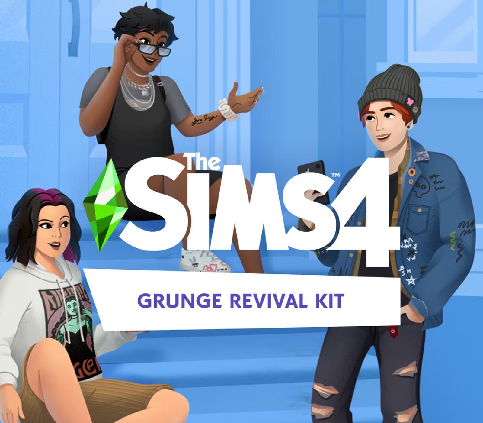 The Sims 4 - Grunge Revival Kit DLC EU PC EA App CD Key