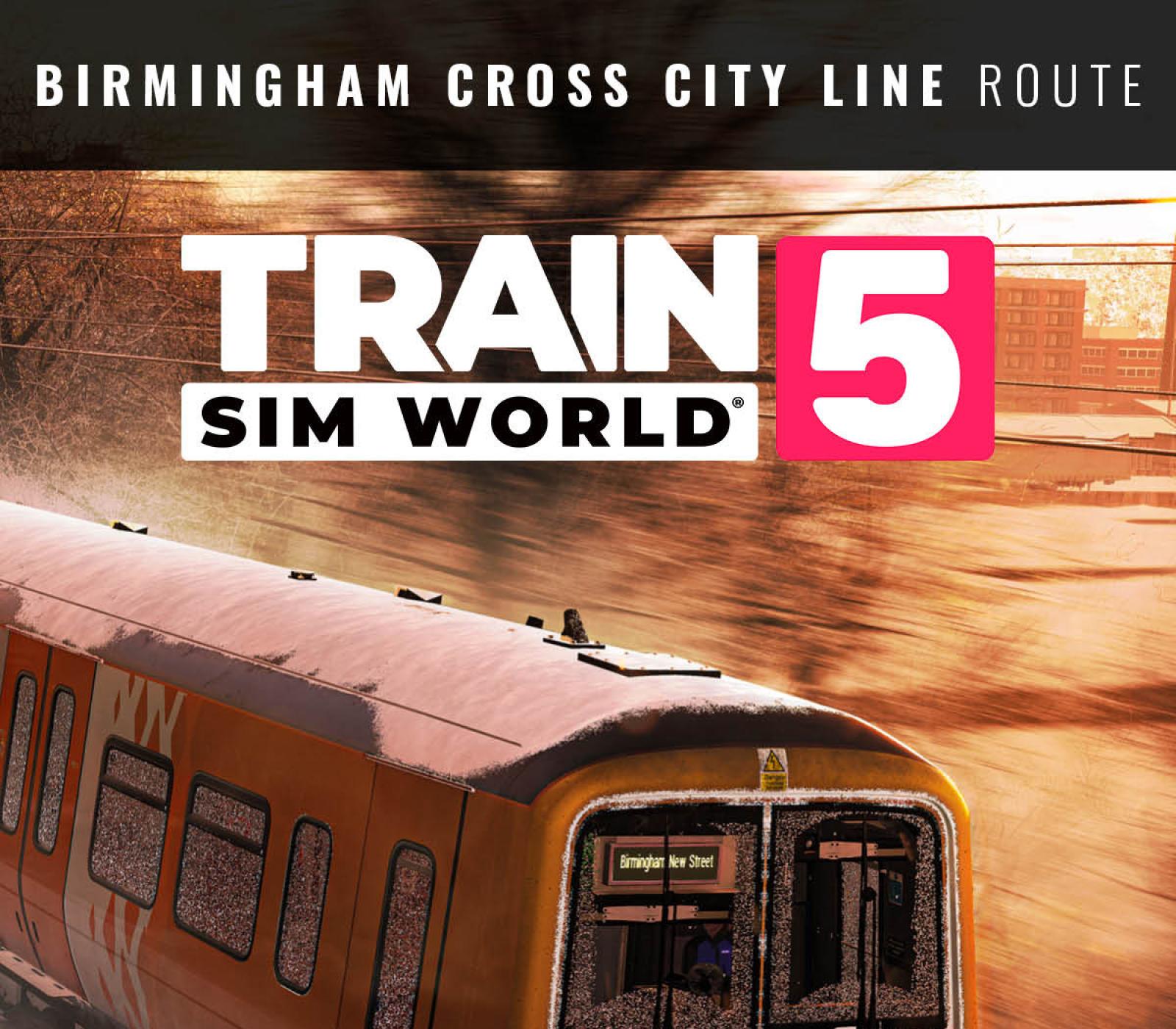 Train Sim World 5 - Birmingham Cross-City Line: Lichfield - Bromsgrove & Redditch Route Add-On DLC US XBOX One / Xbox Series X|S / PC CD Key