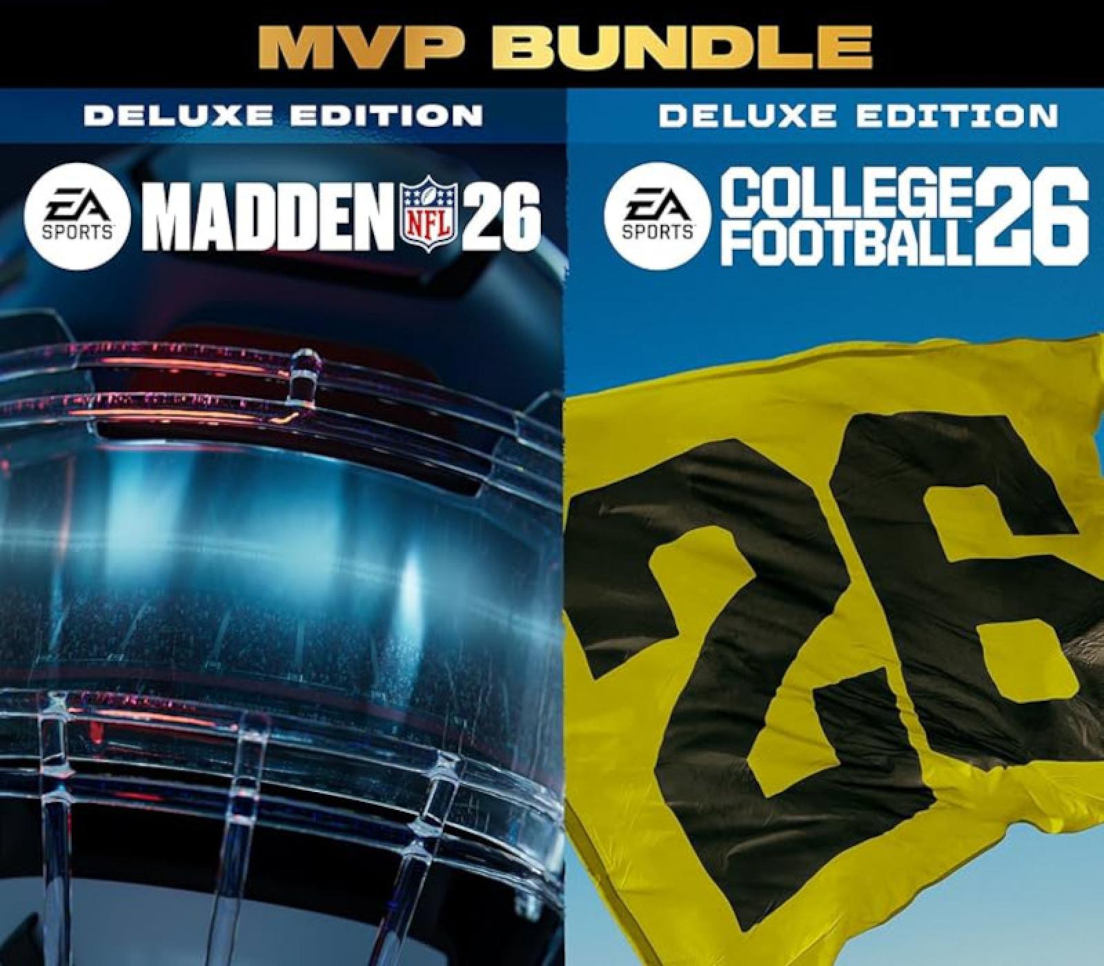 EA SPORTS MVP Bundle (Madden NFL 26 Deluxe Edition & EA SPORTS College Football 26 Deluxe Edition) EU Xbox Series X|S CD Key