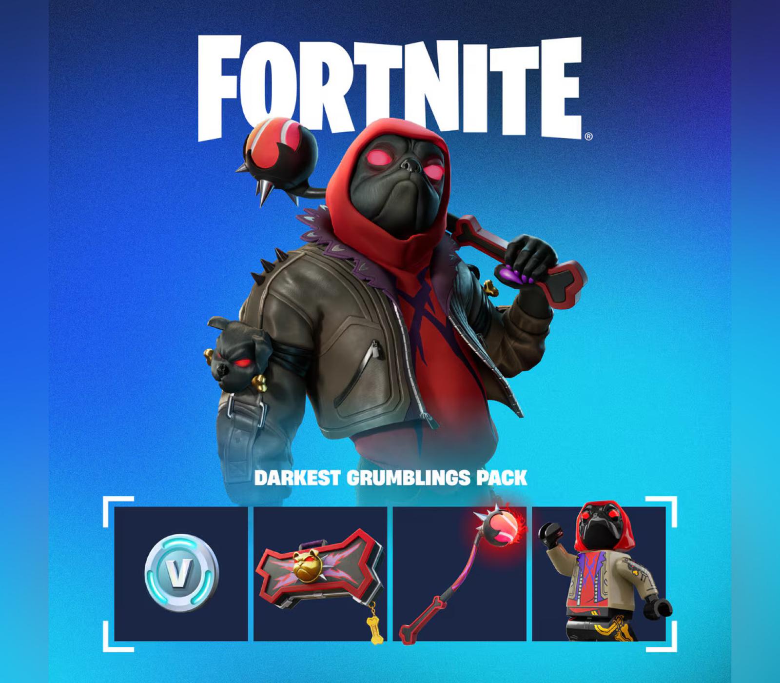 Fortnite - Darkest Grumblings Pack DLC US XBOX One / XBOX Series X|S CD Key