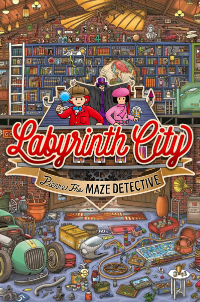 Labyrinth City: Pierre the Maze Detective (PC) - Steam Key - GLOBAL