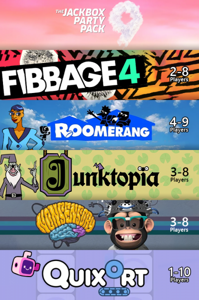 The Jackbox Party Pack 9 (PC) - Steam Key - GLOBAL